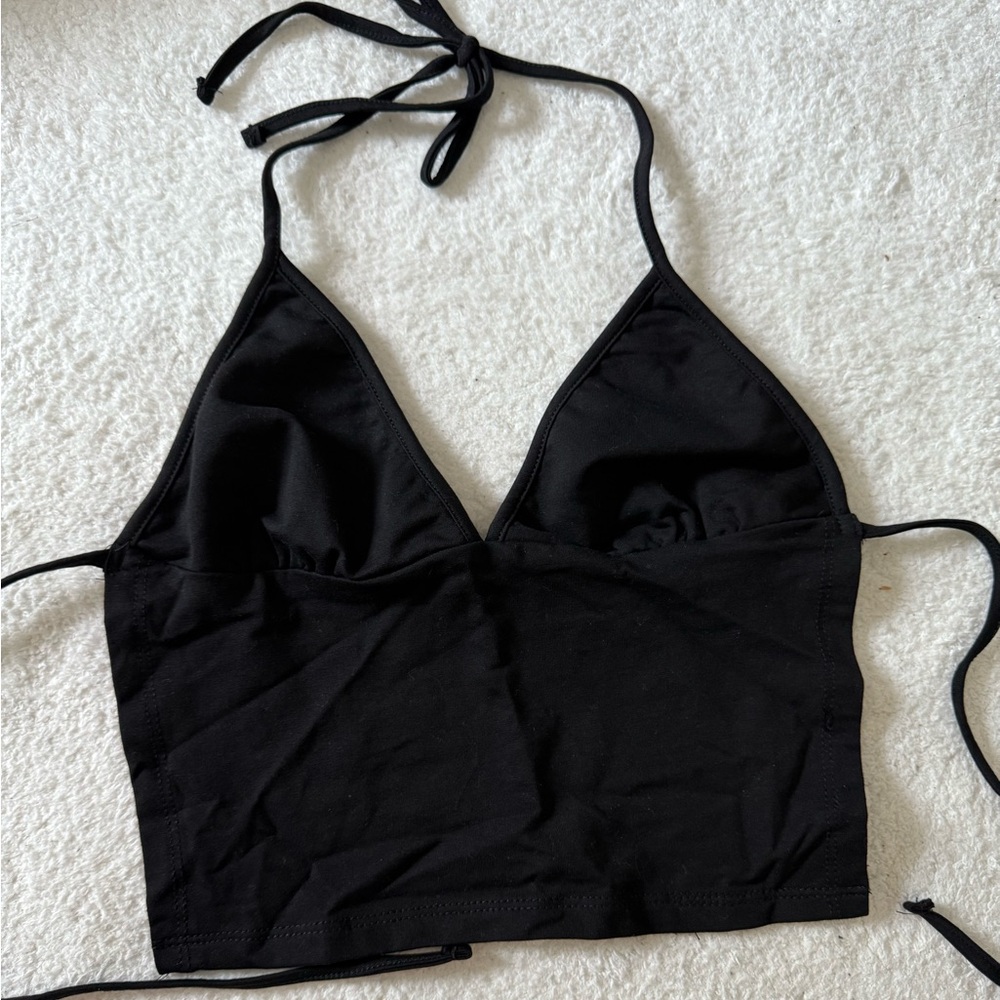 Edikted backless halter top